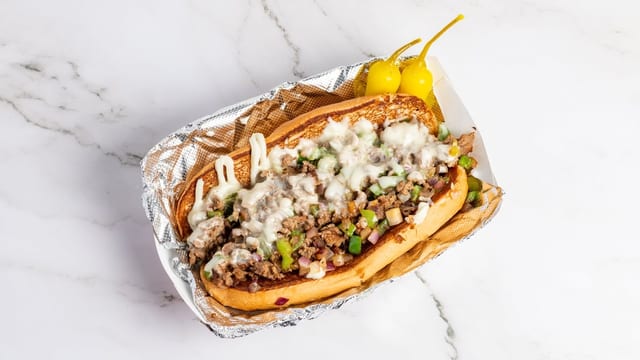 15. Philly Cheese Steak Sandwich (Combo).