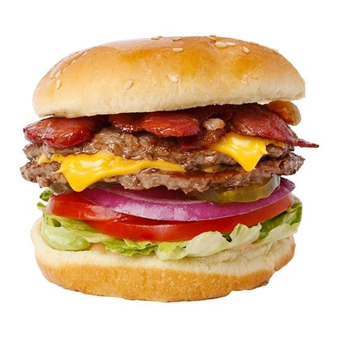 6. Double Bacon Burger.