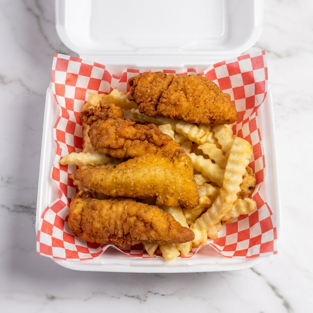 23. 4 Pieces Chicken Strips (Combo).
